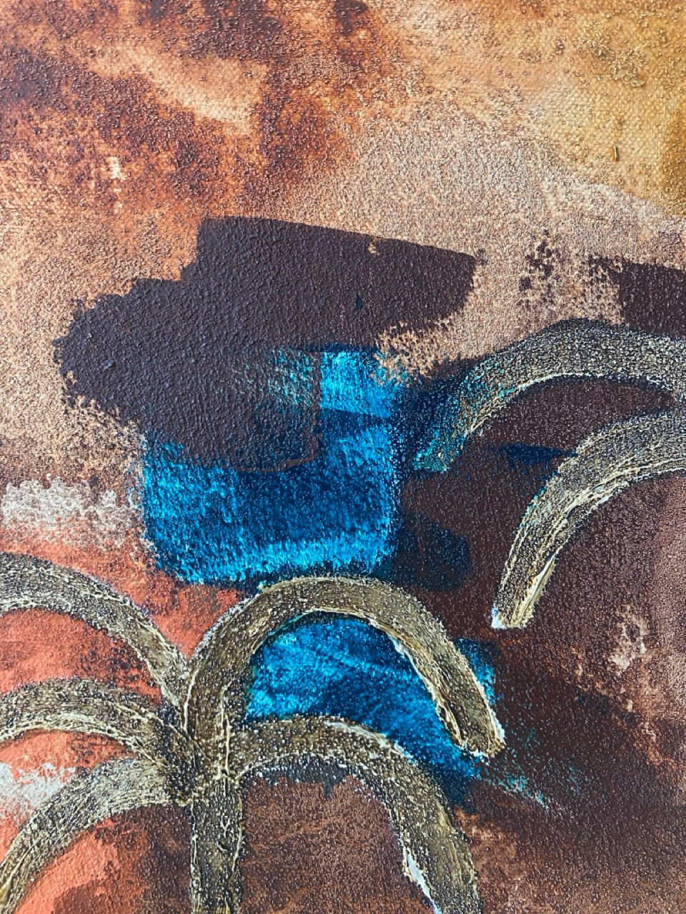 Palm Shadows At Dusk