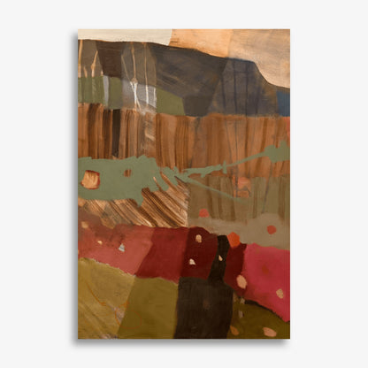 Green and Red Landscape