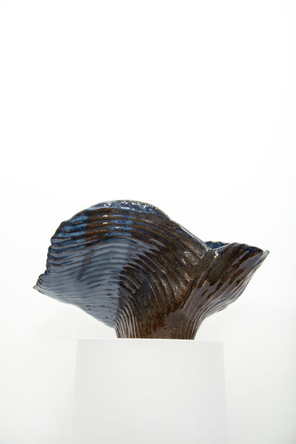 As the wave washes over