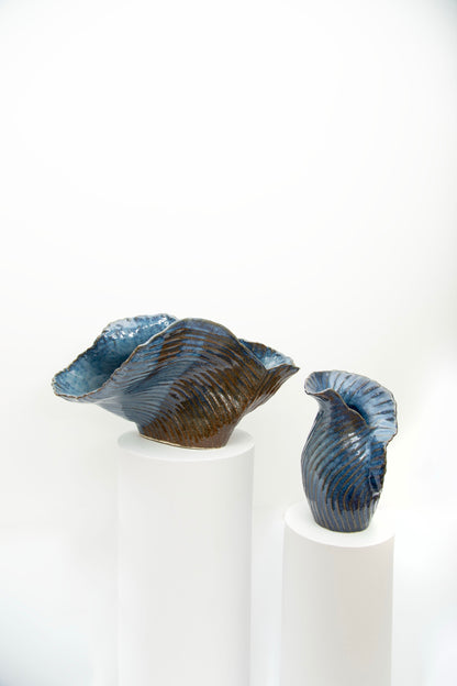 As the wave washes over